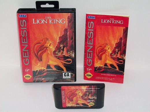 Lion King, The (Disneys) (CIB) - Genesis Game